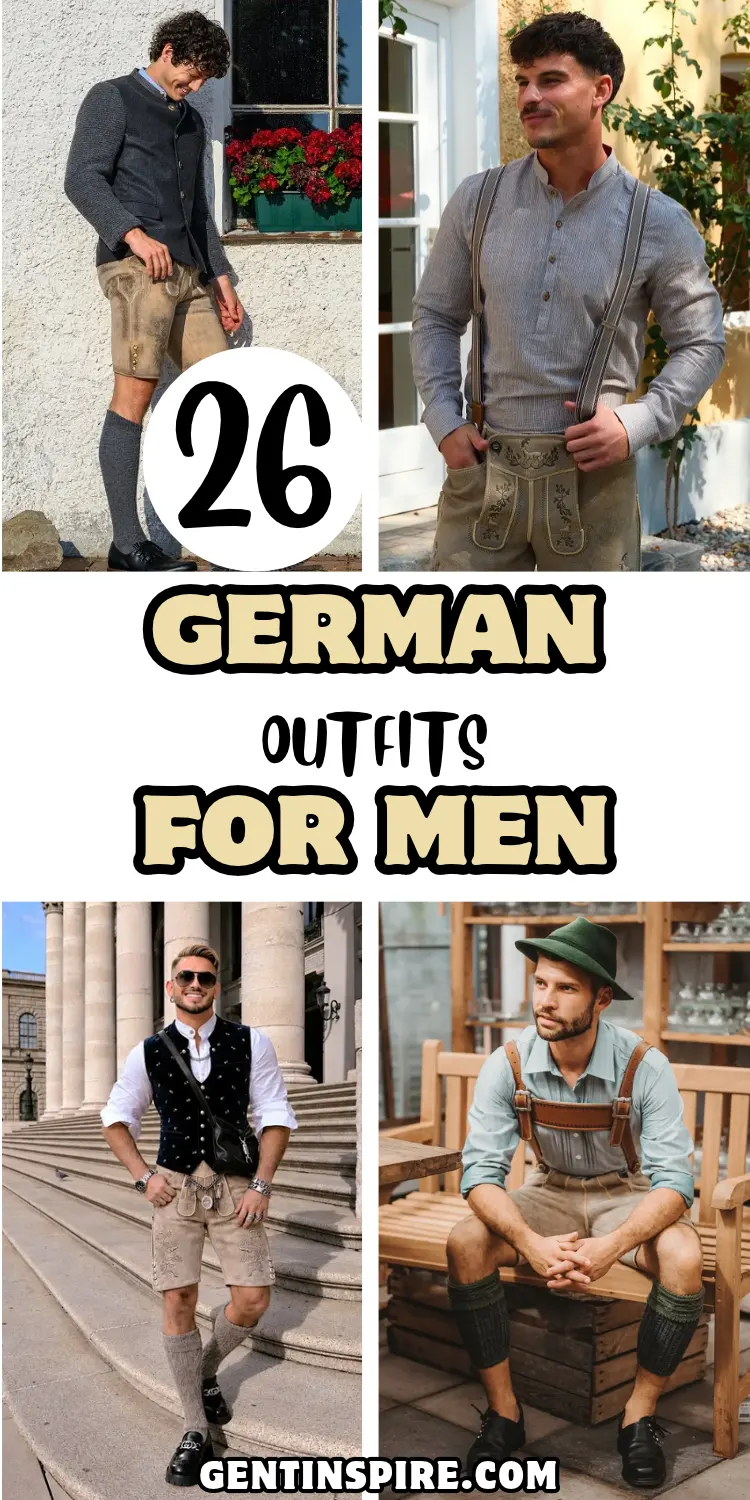 26 German Outfits for Men: Lederhosen Looks for Oktoberfest and Beyond 1 German Outfits 2