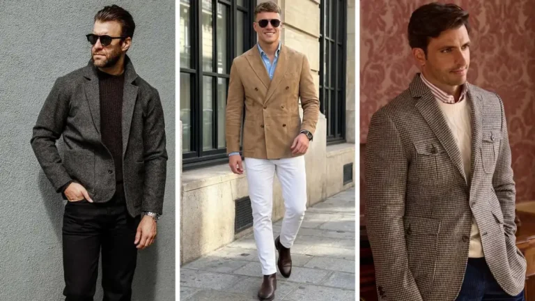 Men Winter Blazer Outfits