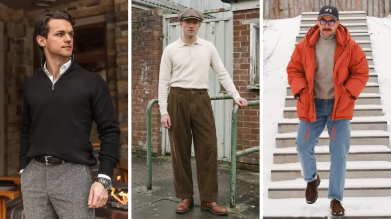 Men Winter Pants Outfits