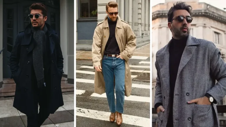 Men Winter Trench Coat Ideas