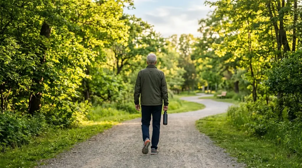 Men Who Stay Respected into Their 80s Quietly Do These 10 Things Every Day 9 Walk for 20 minutes in the afternoon