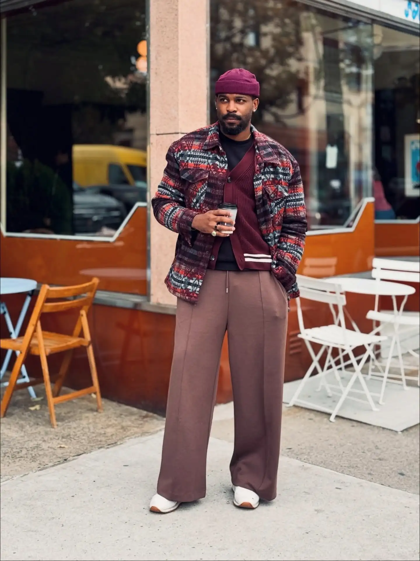 Winter Outfits for Black Men: 27 Cold Weather Looks From Overcoats to Puffers 28 afrocalgary 1790284067 3