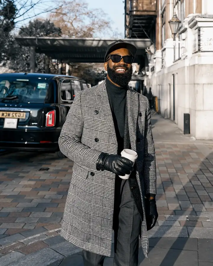 Winter Outfits for Black Men: 27 Cold Weather Looks From Overcoats to Puffers 26 caligraphist 1733679831