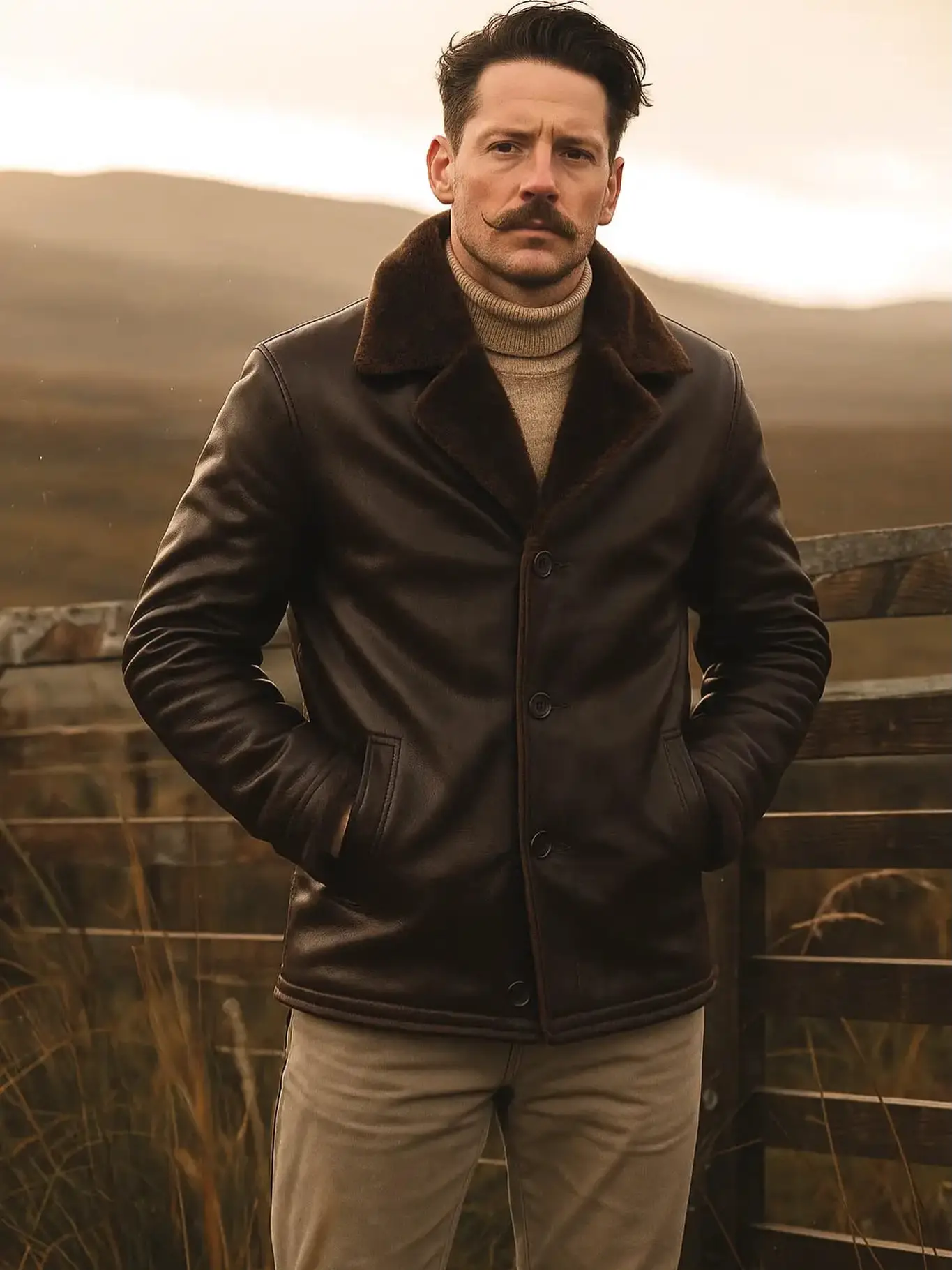 19 Men Winter Leather Jacket Ideas to Wear When the Temperature Drops 16 customleather0 1789545555