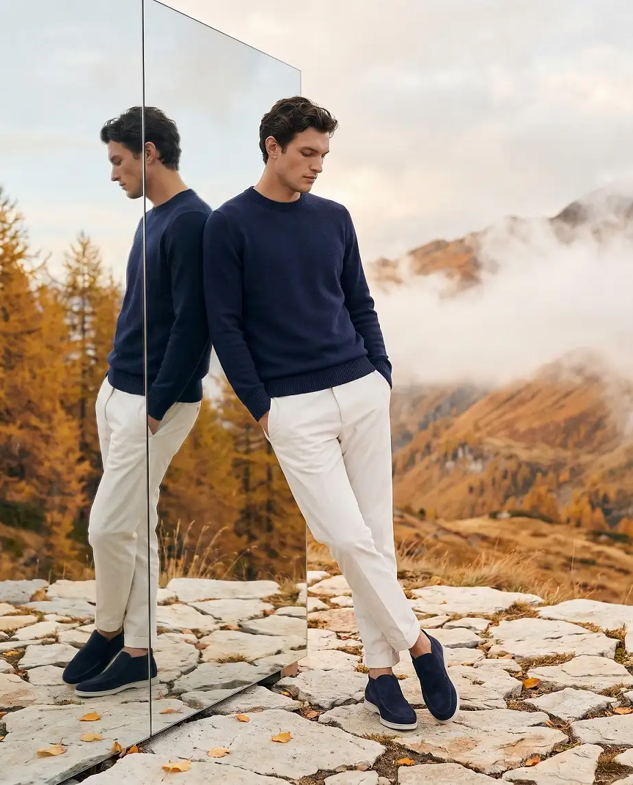 17 Men Winter Pants Outfits With Cords, Wool, Denim and Cargos 15 fermogianni 1789685909