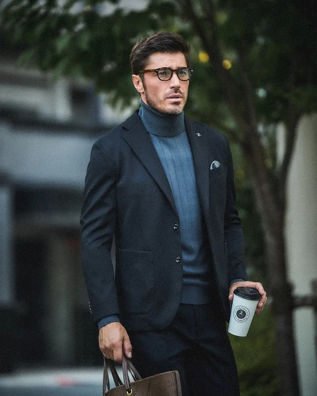 22 Men Winter Blazer Outfits With Tweed, Corduroy, Suede and Turtlenecks 5 g stage.gallipoli 1789700402