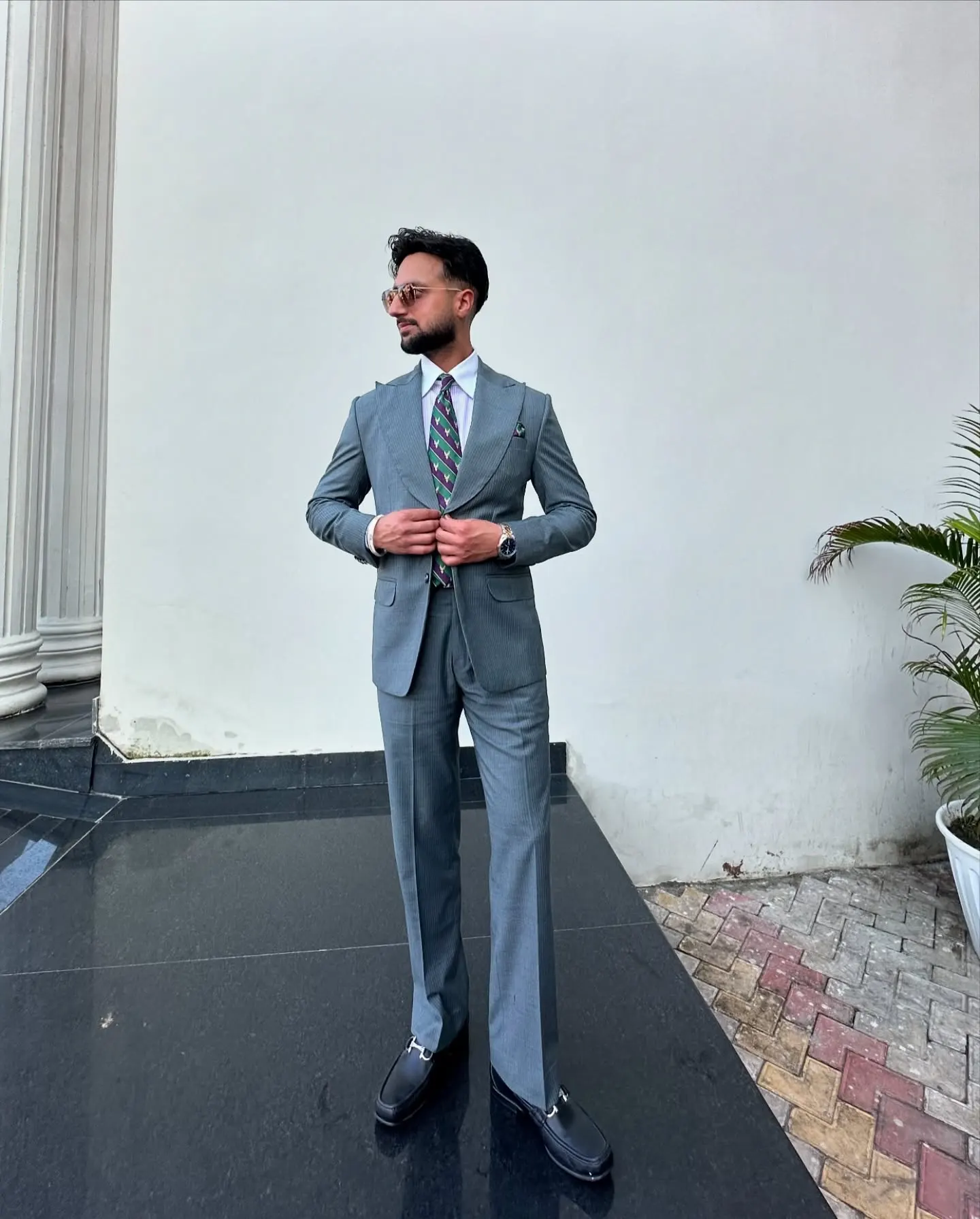 26 Men Winter Wedding Outfit Ideas for Grooms, Groomsmen and Guests 26 hameesattire 1740284344