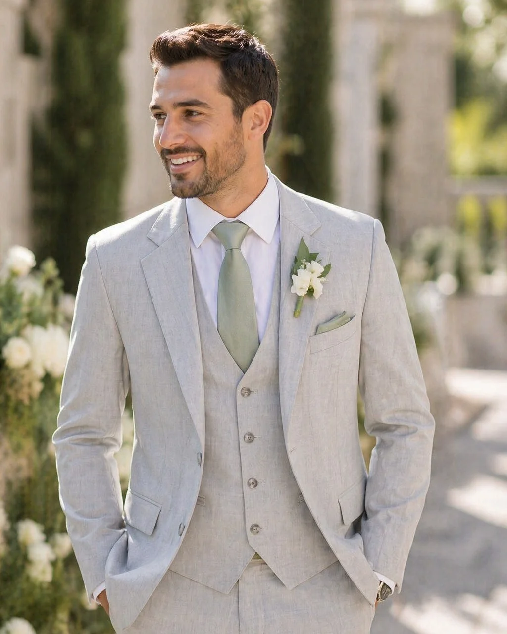 26 Men Winter Wedding Outfit Ideas for Grooms, Groomsmen and Guests 21