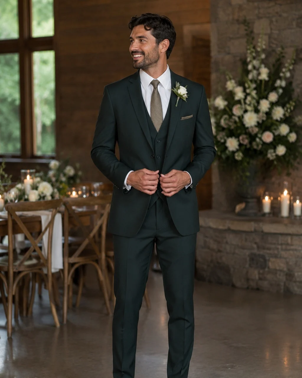 26 Men Winter Wedding Outfit Ideas for Grooms, Groomsmen and Guests 7