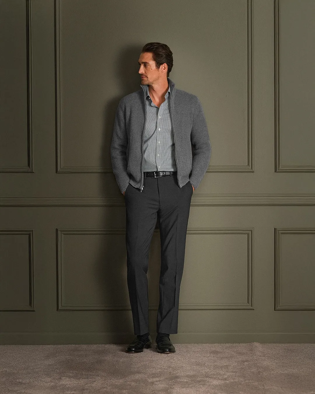 Men Winter Trousers: 23 Outfits, From Tweed and Corduroy to Wide Leg Black 17 propercloth 1737550929