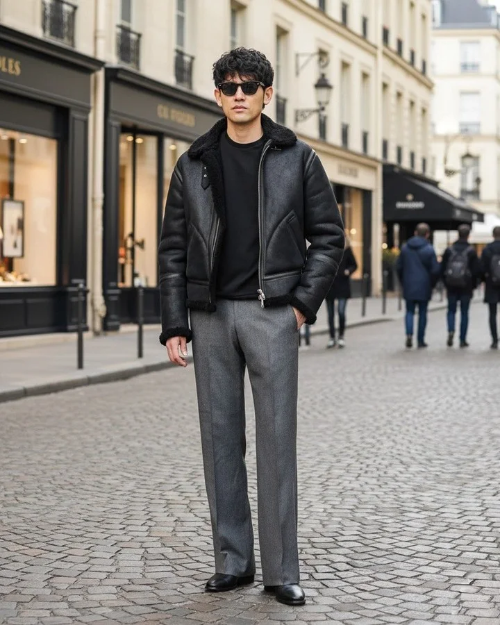 Men Winter Trousers: 23 Outfits, From Tweed and Corduroy to Wide Leg Black 16 rotapantaloni 1766924113