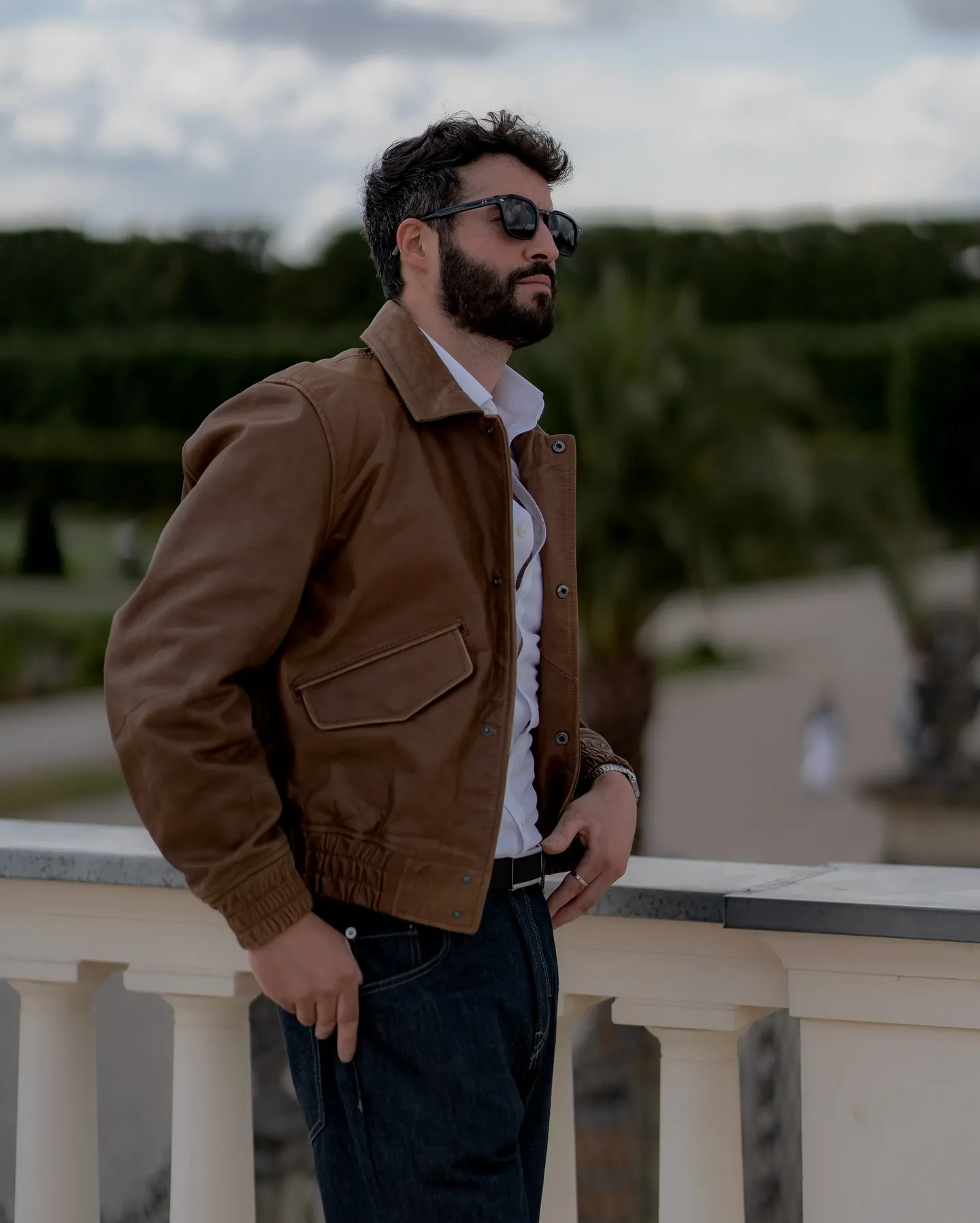 19 Men Winter Leather Jacket Ideas to Wear When the Temperature Drops 6 shuan kizaro tactics 1753192487 3