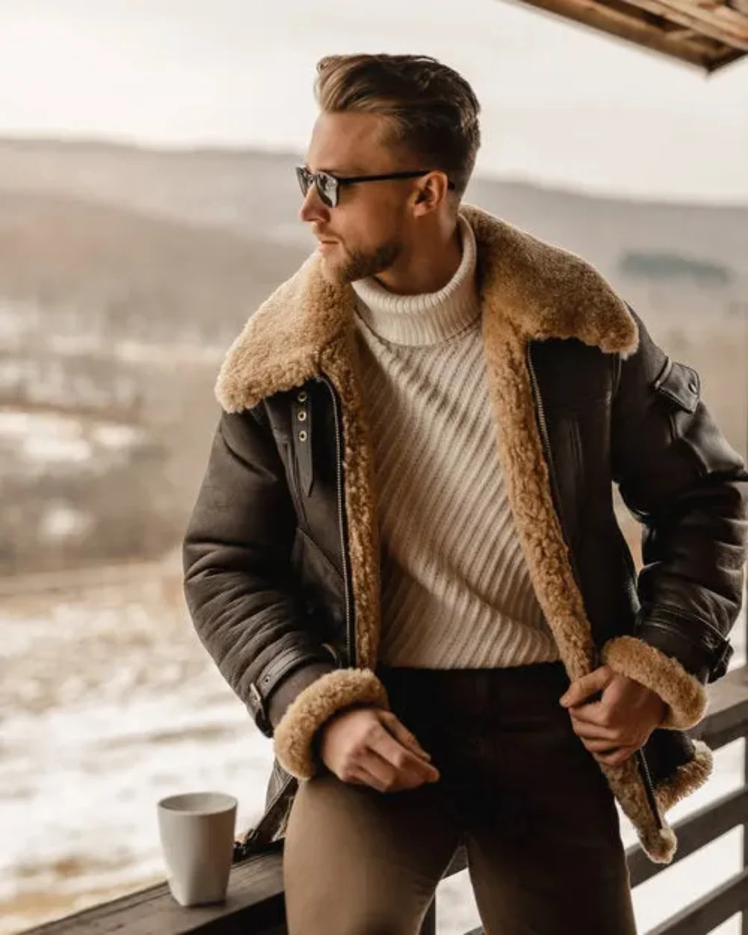 19 Men Winter Leather Jacket Ideas to Wear When the Temperature Drops 18 theleatherjacketer 1767175686
