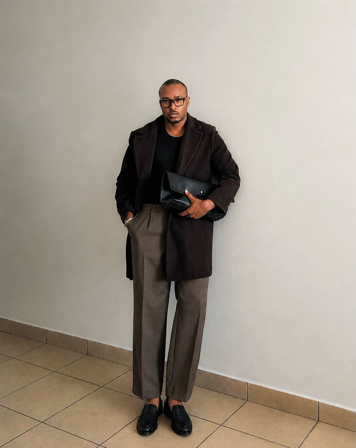 Winter Outfits for Black Men: 27 Cold Weather Looks From Overcoats to Puffers 18 zarmahlangu 1783441972